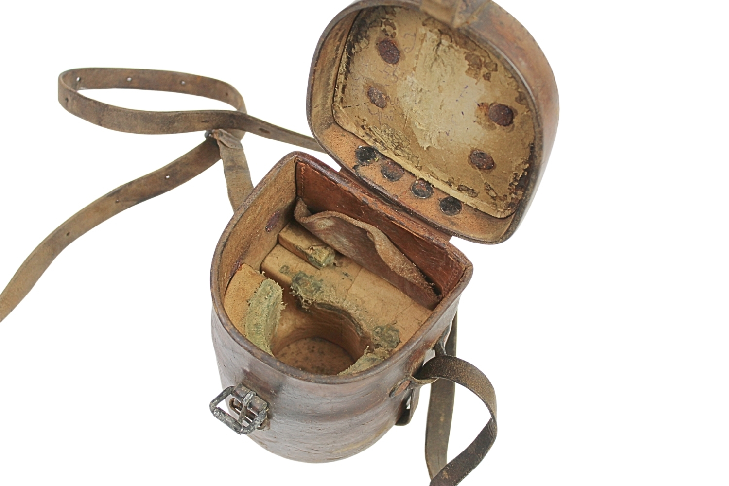 II RP Kątomierz busola wz.30 PZO Warszawa z pokrowcem UNIAKT 