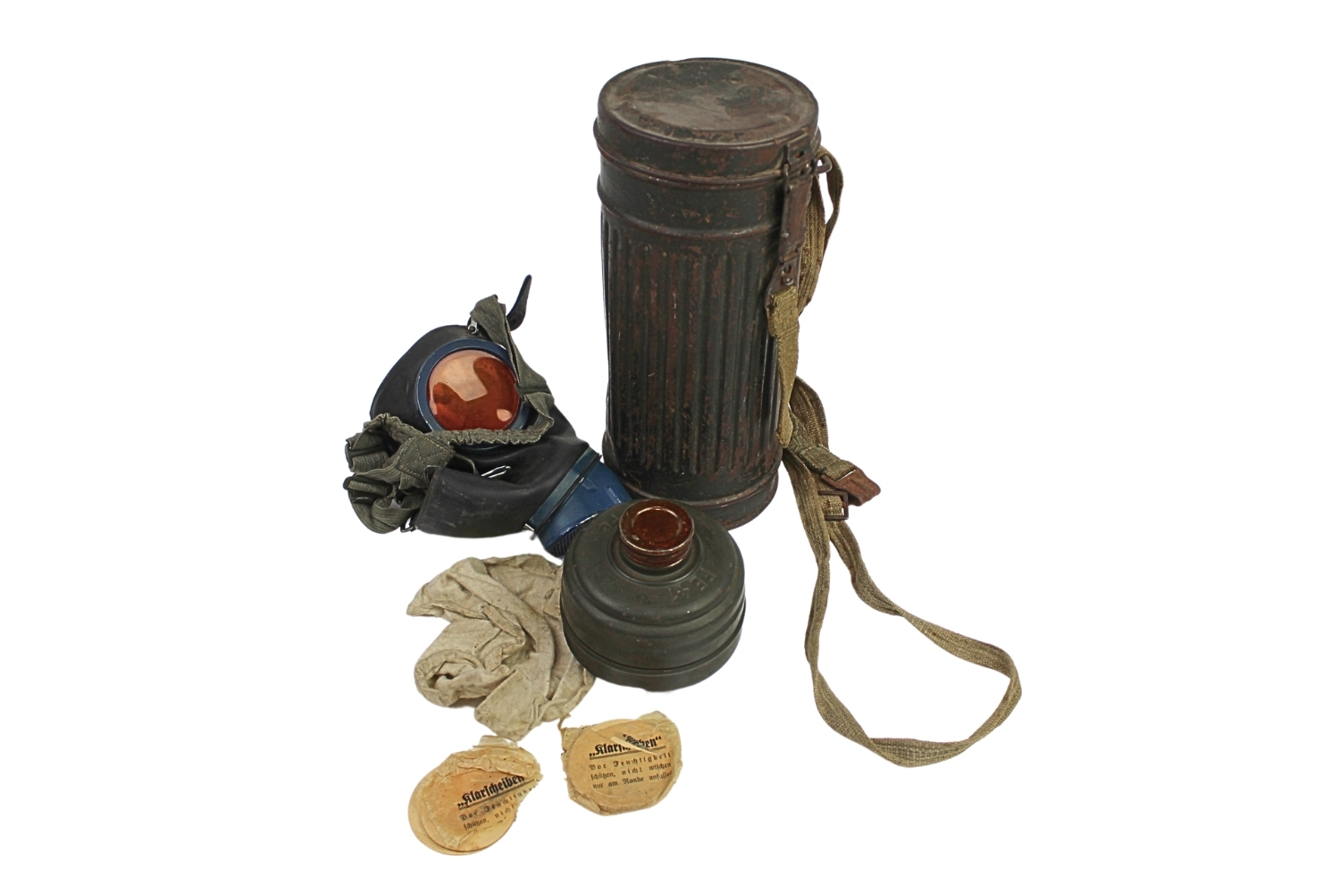 Maska przeciwgazowa M38 z puszką