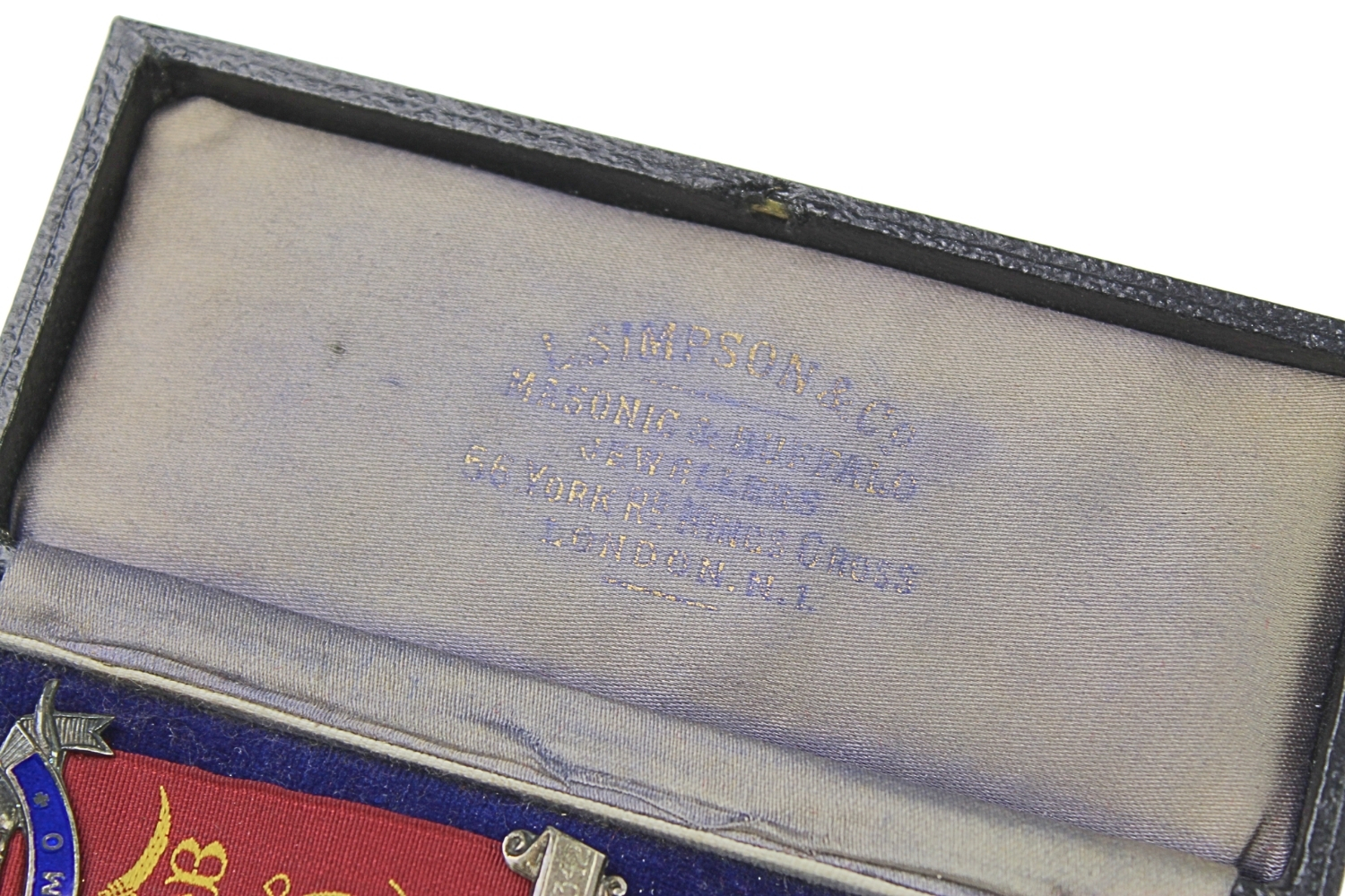 ODZNACZENIE ZAKON MASOŃSKI BAWOŁÓW ROAB SREBRO 1938