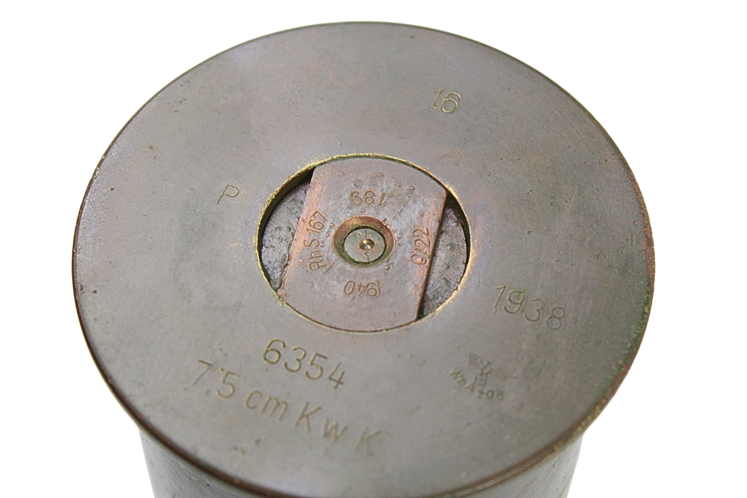 Łuska 7,5cm KWK 6354 1938