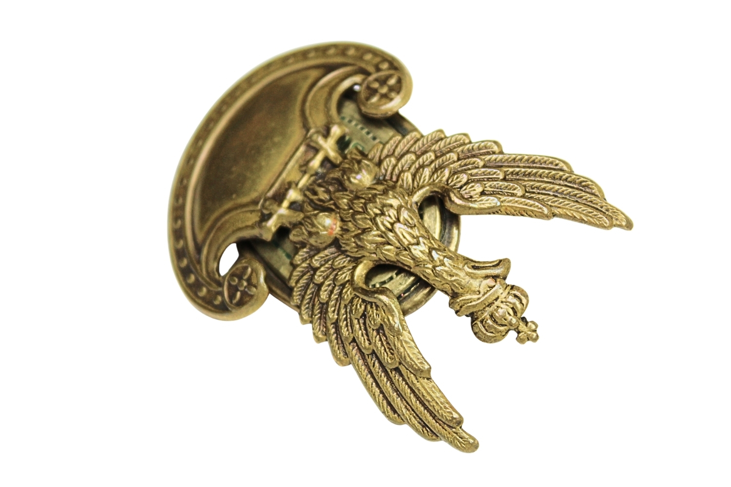 II RP ORZEŁ WZ. 19 Z OWALNYM GUZEM/ NAKRĘTKĄ ZOCH