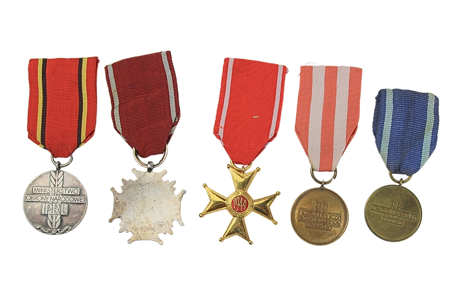 Zestaw medali PRL