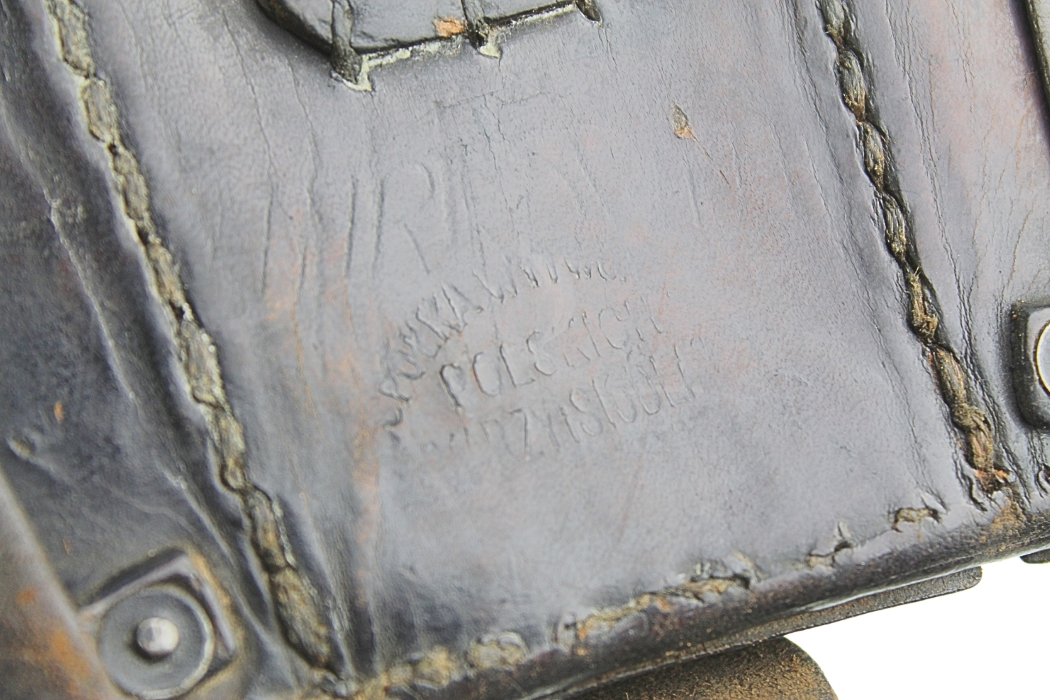 II RP Ładownica kb. Mauser wz.22 Spółka Wytwórcza Polskich Rymarzy i Siodlarzy