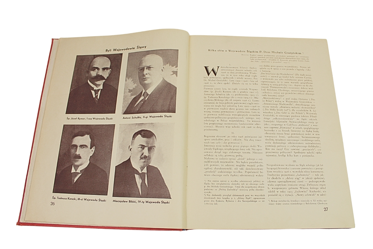 II RP KSIĘGA PAMIĄTKOWA X-LECIA ZW. URZĘDNIKÓW PAŃSTWOWYCH Śląsk 1934