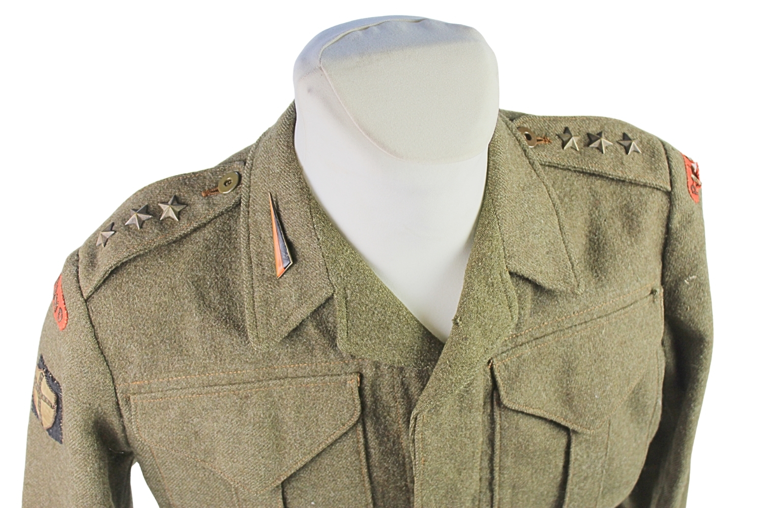 PSZnZ BLUZA BATTLEDRESS P37 KAPITANA II KORPUSU POLSKIEGO
