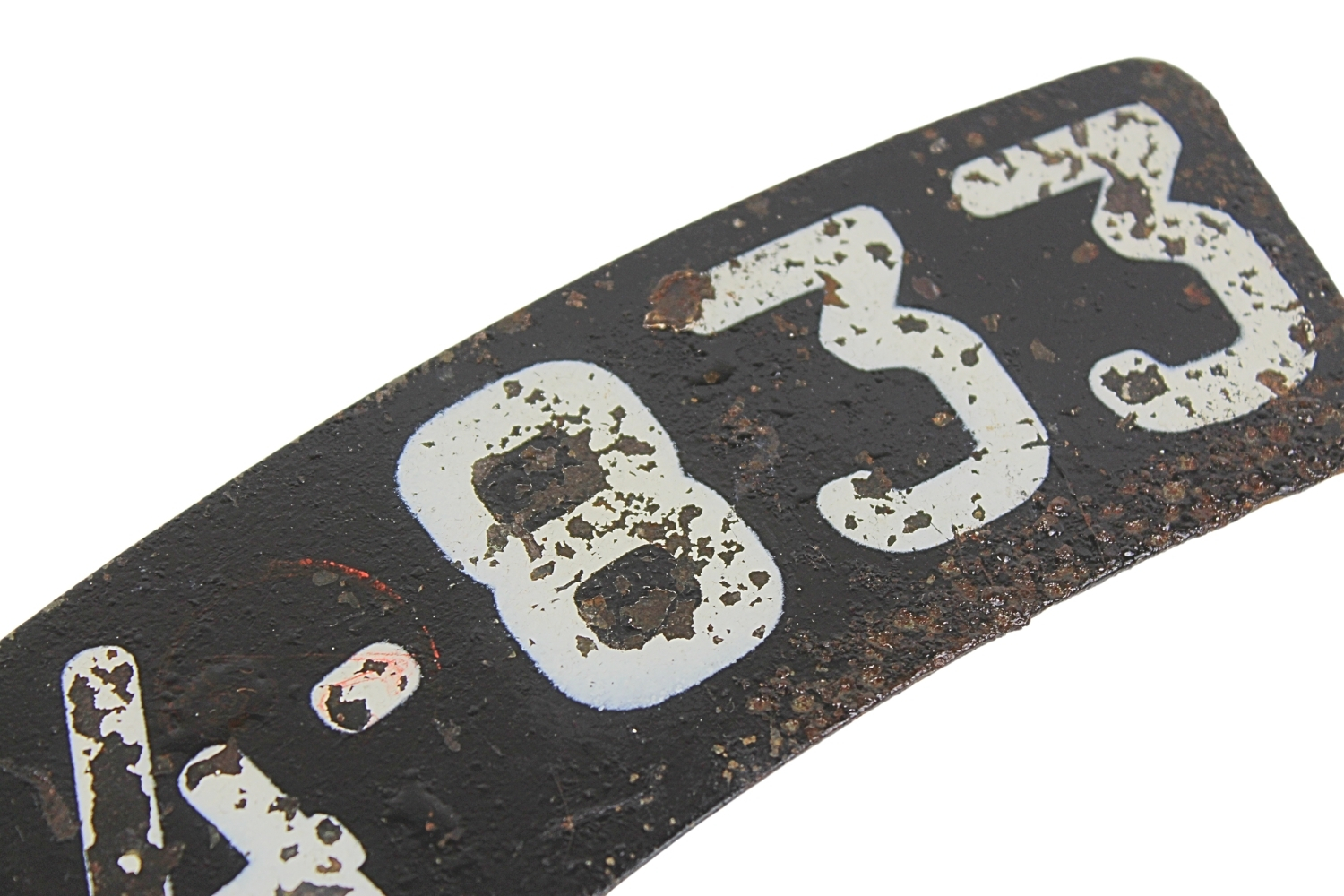 II RP TABLICA REJESTRACYJNA MOTOCYKLA WOJSKOWEGO