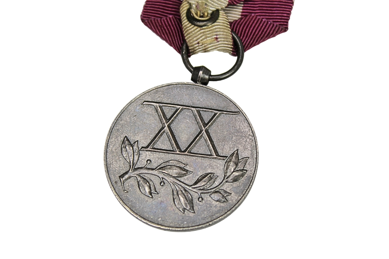 II RP SREBRNY MEDAL ZA DŁUGOLETNIĄ SŁUŻBĘ – XX LAT