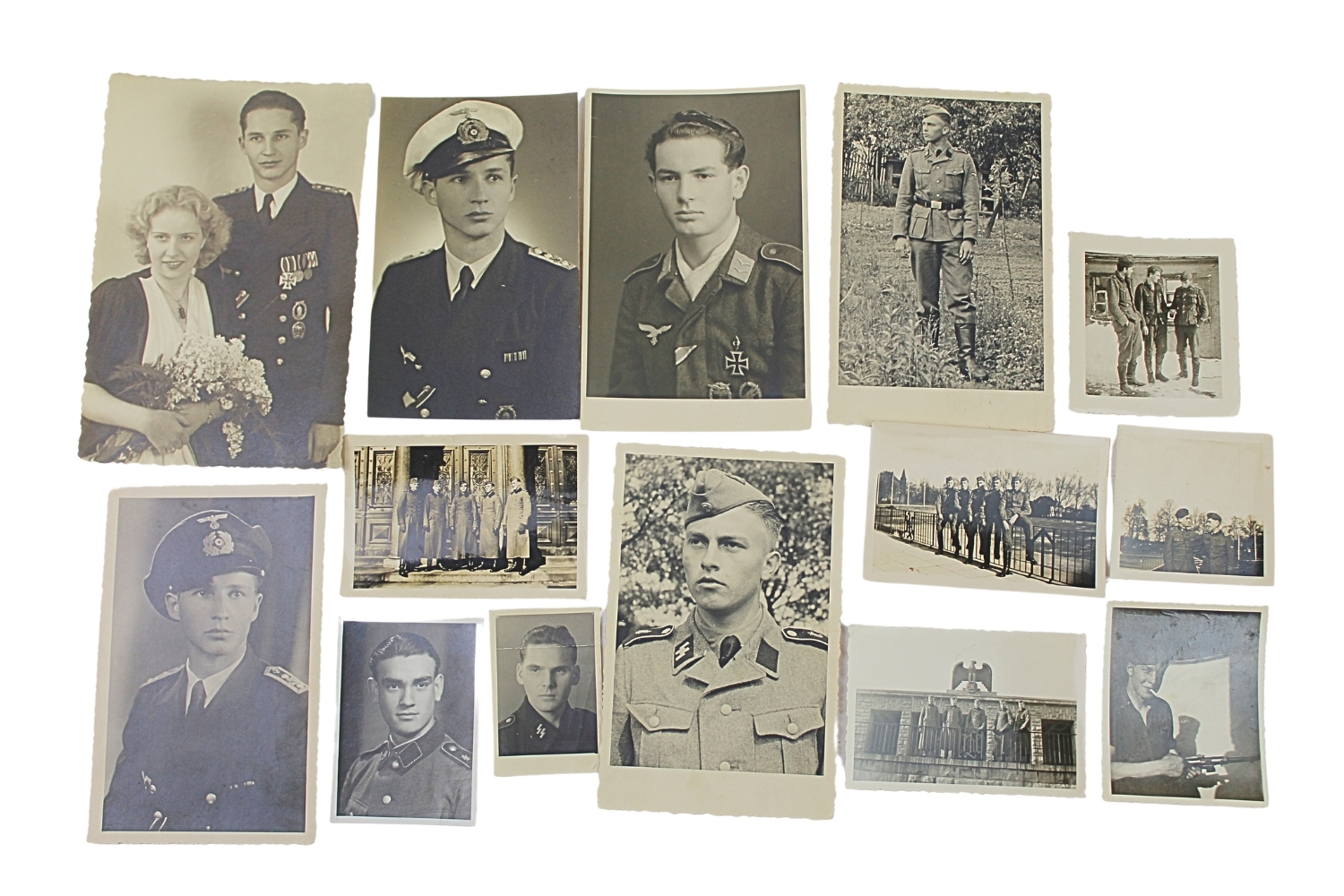 Zestaw rodzinny niemcy SS, Kriegsmarine, Luftwaffe 1939-1945 