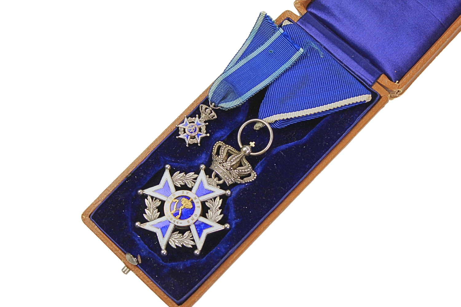 Order Oranje-Nassau Holandia z miniaturką i pudełkiem