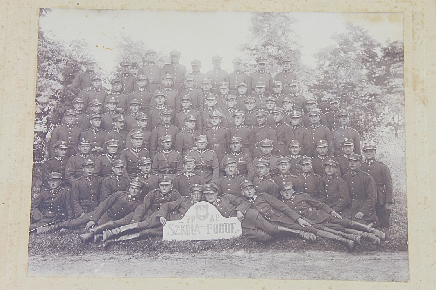 II RP ZDJĘCIE SZKOŁA PODOFICERSKA 7 PAP