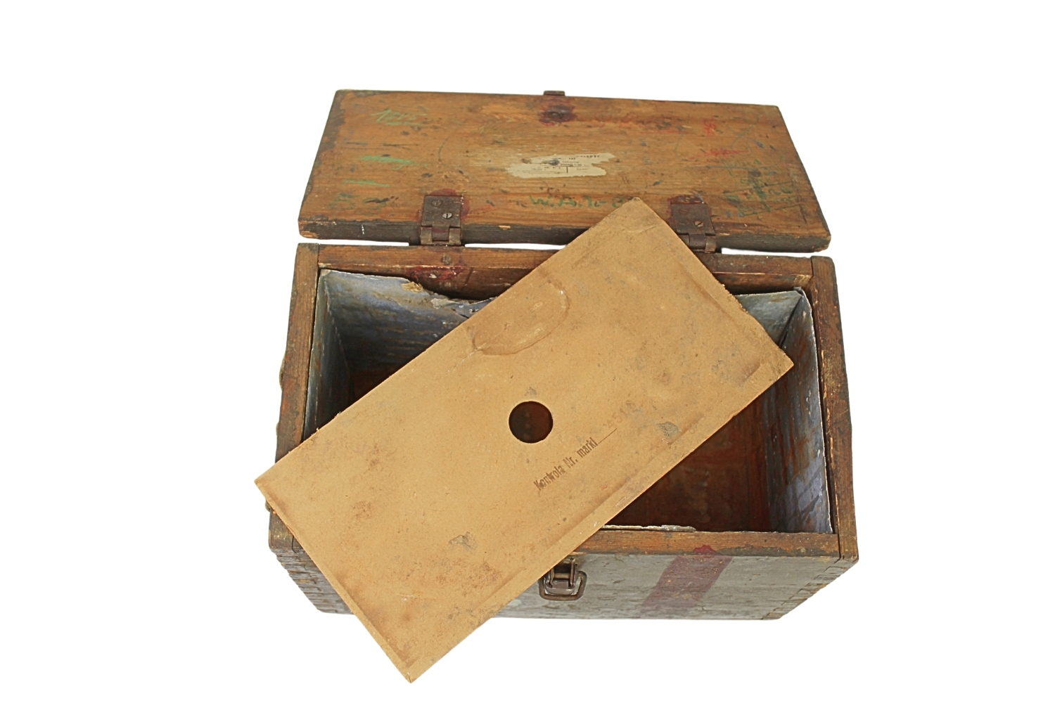 II RP Skrzynia z konserwą na amunicję Kb. Mauser W.Am. nr. 1 1939