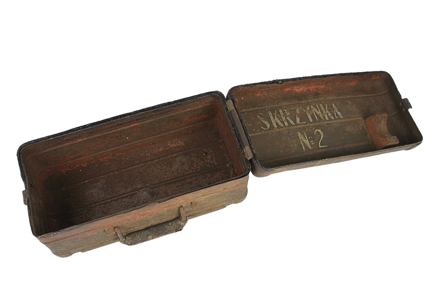 II RP Skrzynka No. 2 z przodka armaty ppanc Bofors 37mm wz.36 