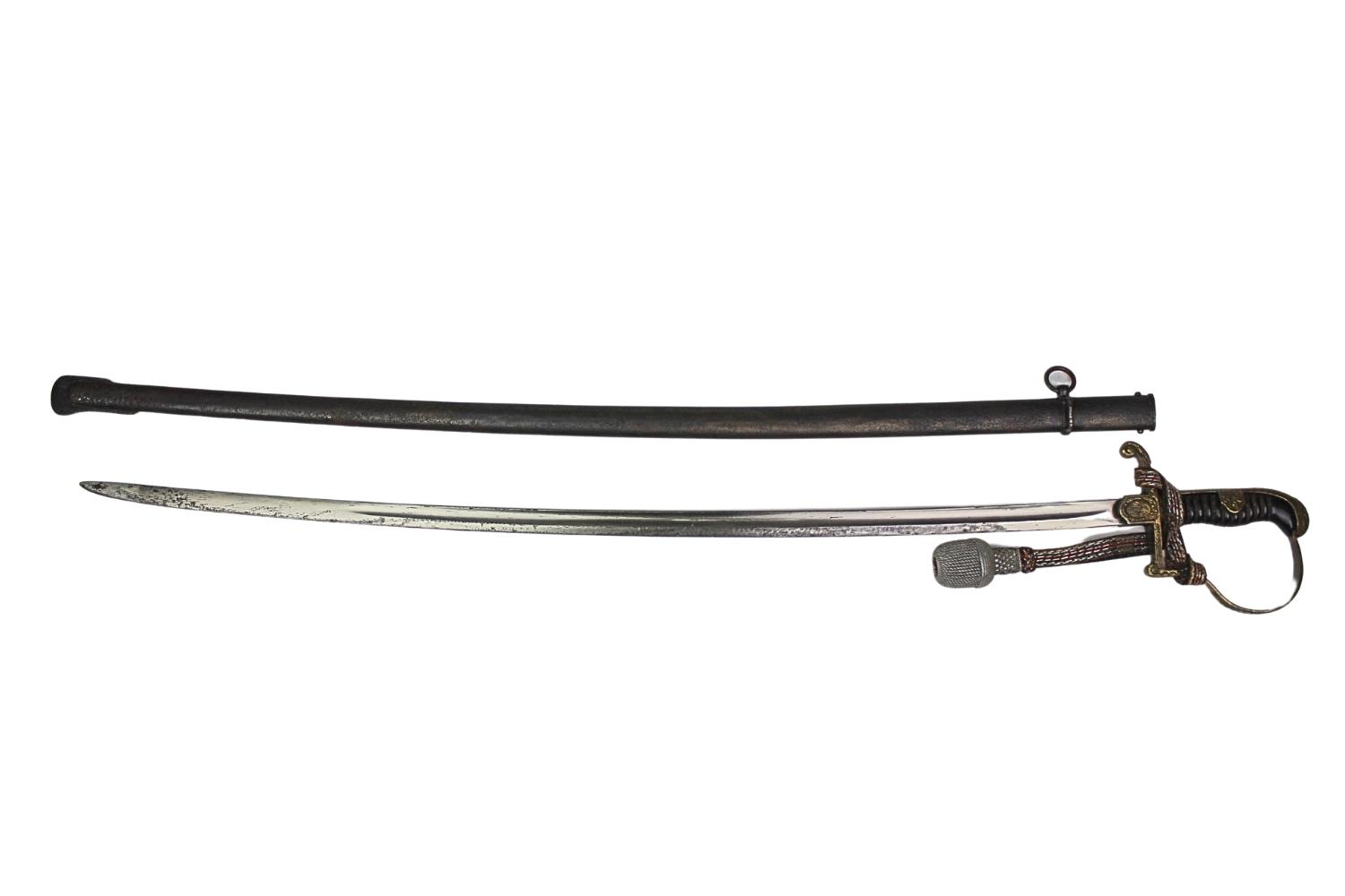 Szabla oficera Wehrmachtu WKC Solingen z temblakiem