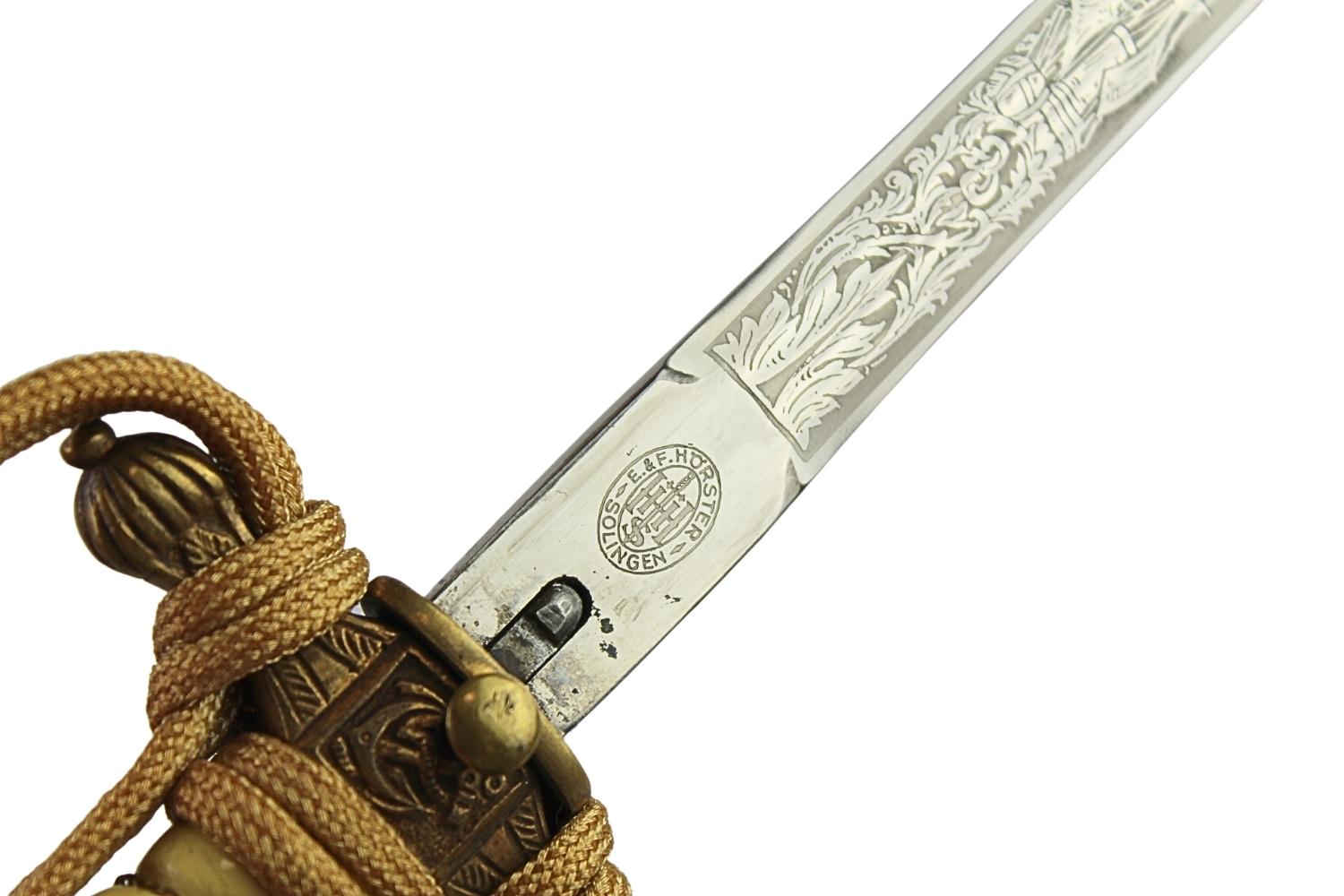 Kordzik Kriegsmarine E.&F. Horster Solingen 