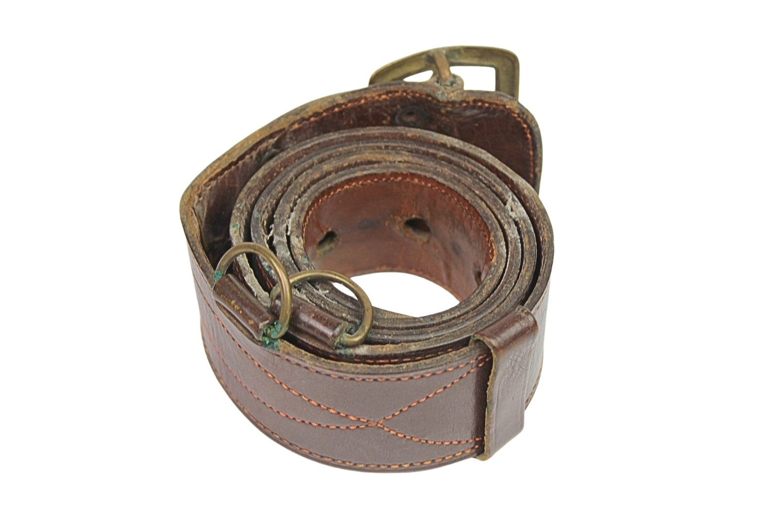 Sowiecki pas oficerski NKWD wz. 1935 wraz z klamrą