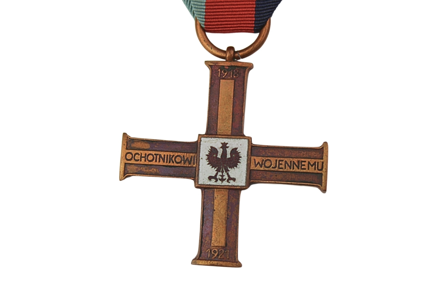II RP Krzyż ochotniczy za wojnę 1918 1921