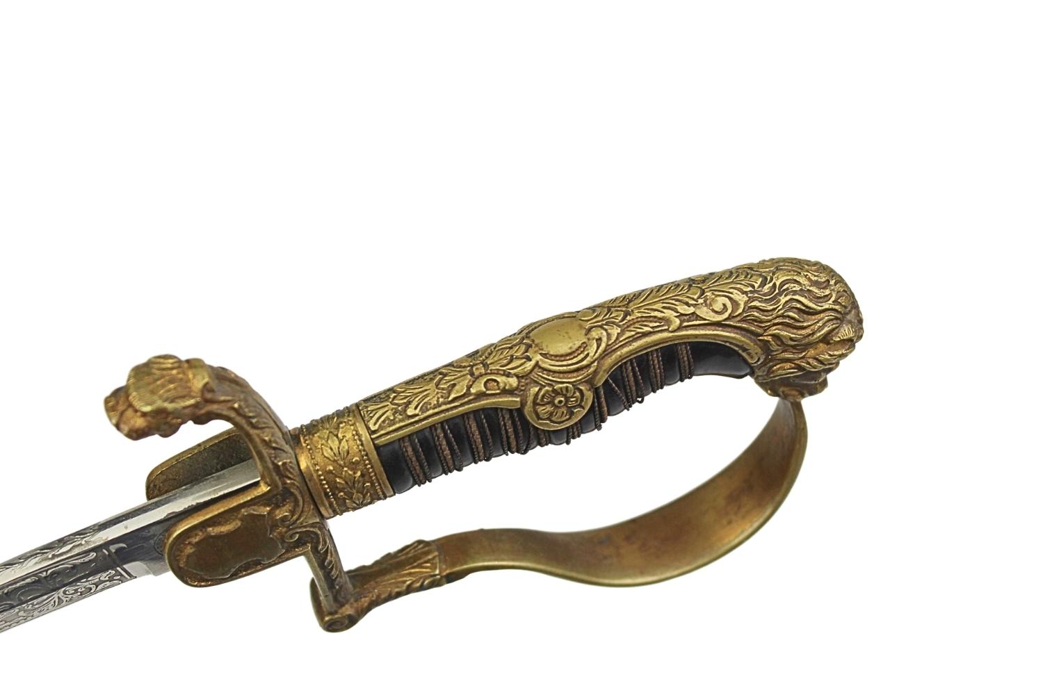 Szabla oficera artylerii Niemcy Paul Weyersberg & Co dekor