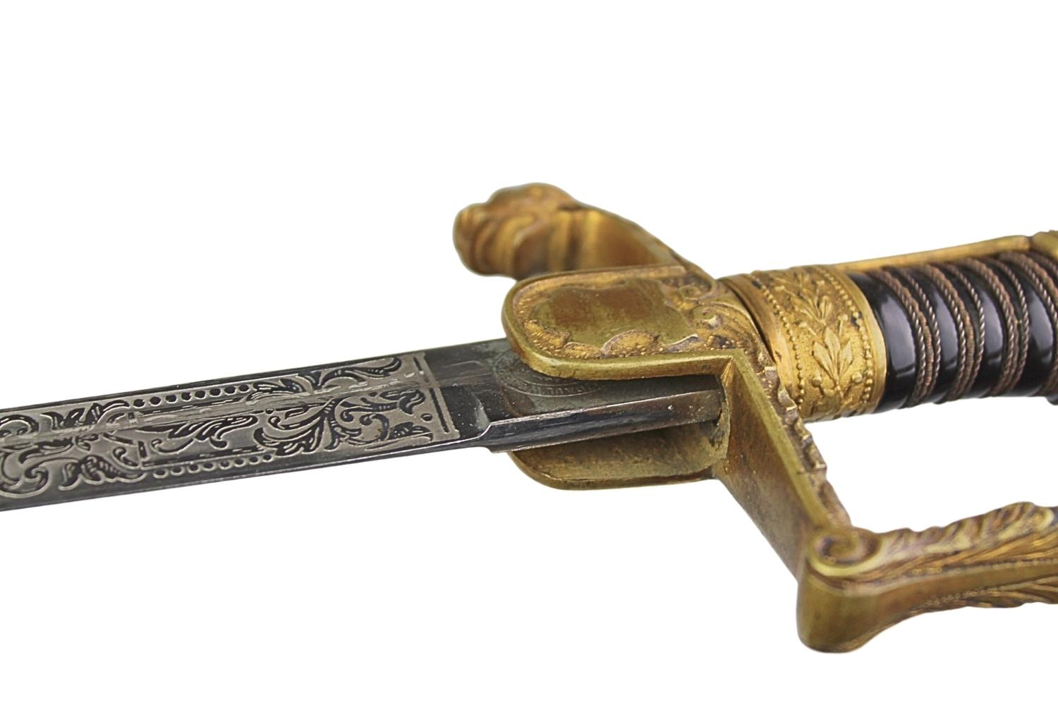 Szabla oficera artylerii Niemcy Paul Weyersberg & Co dekor