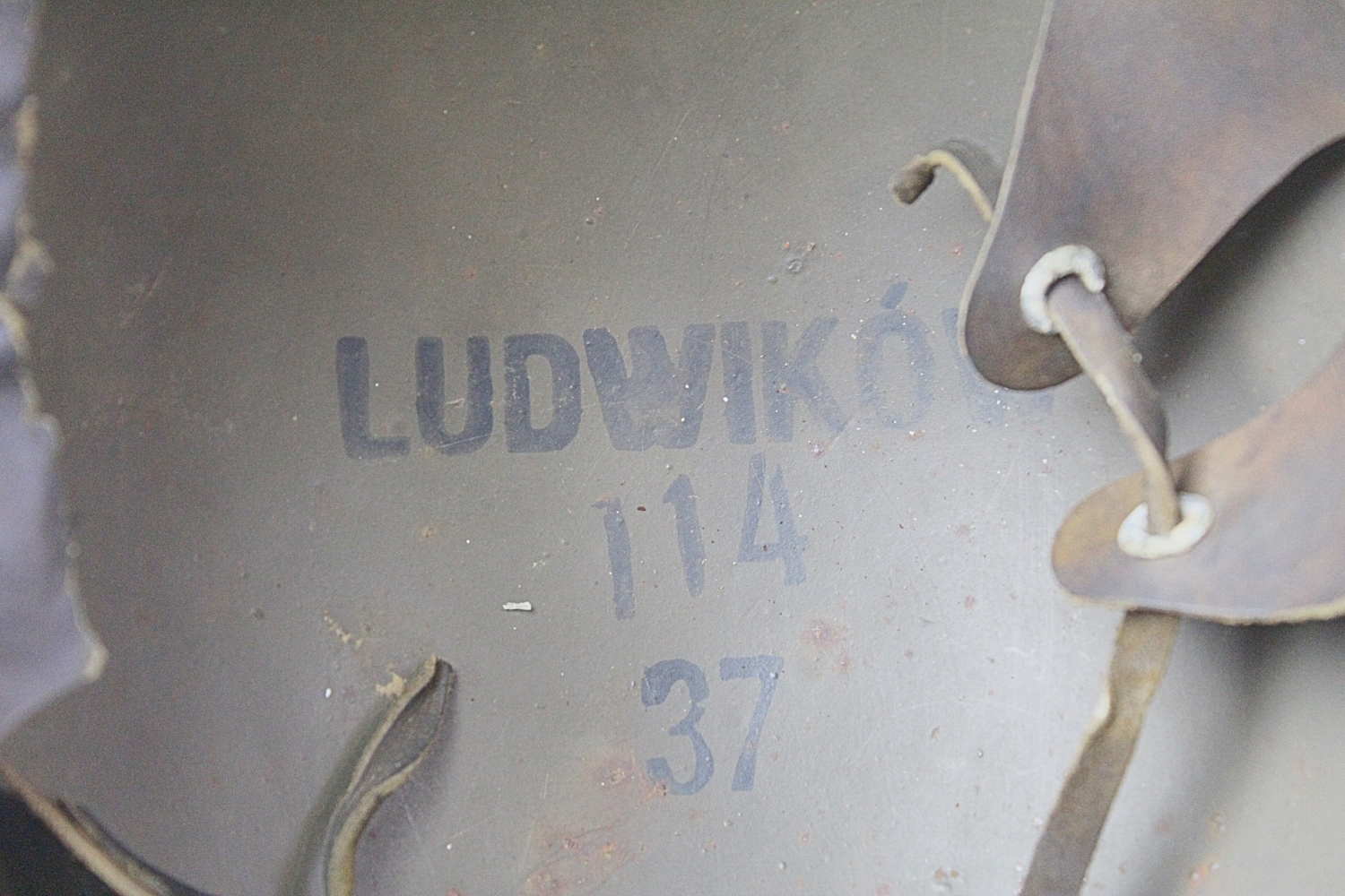 II RP Hełm wz.31 Huta Ludwików 1937