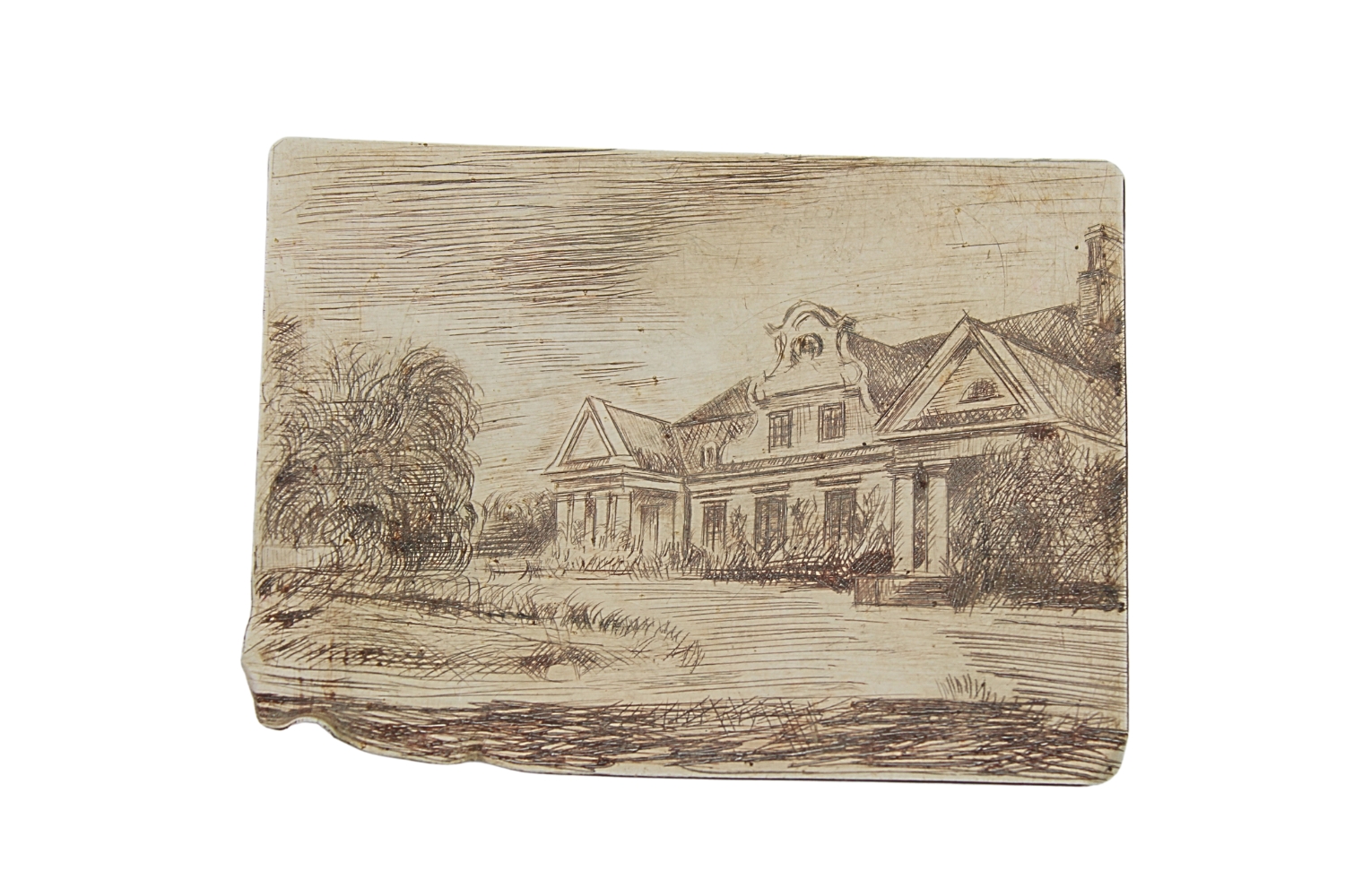 Matryca zdjęcia pocztówki pamiątka Oflag Woldenberg