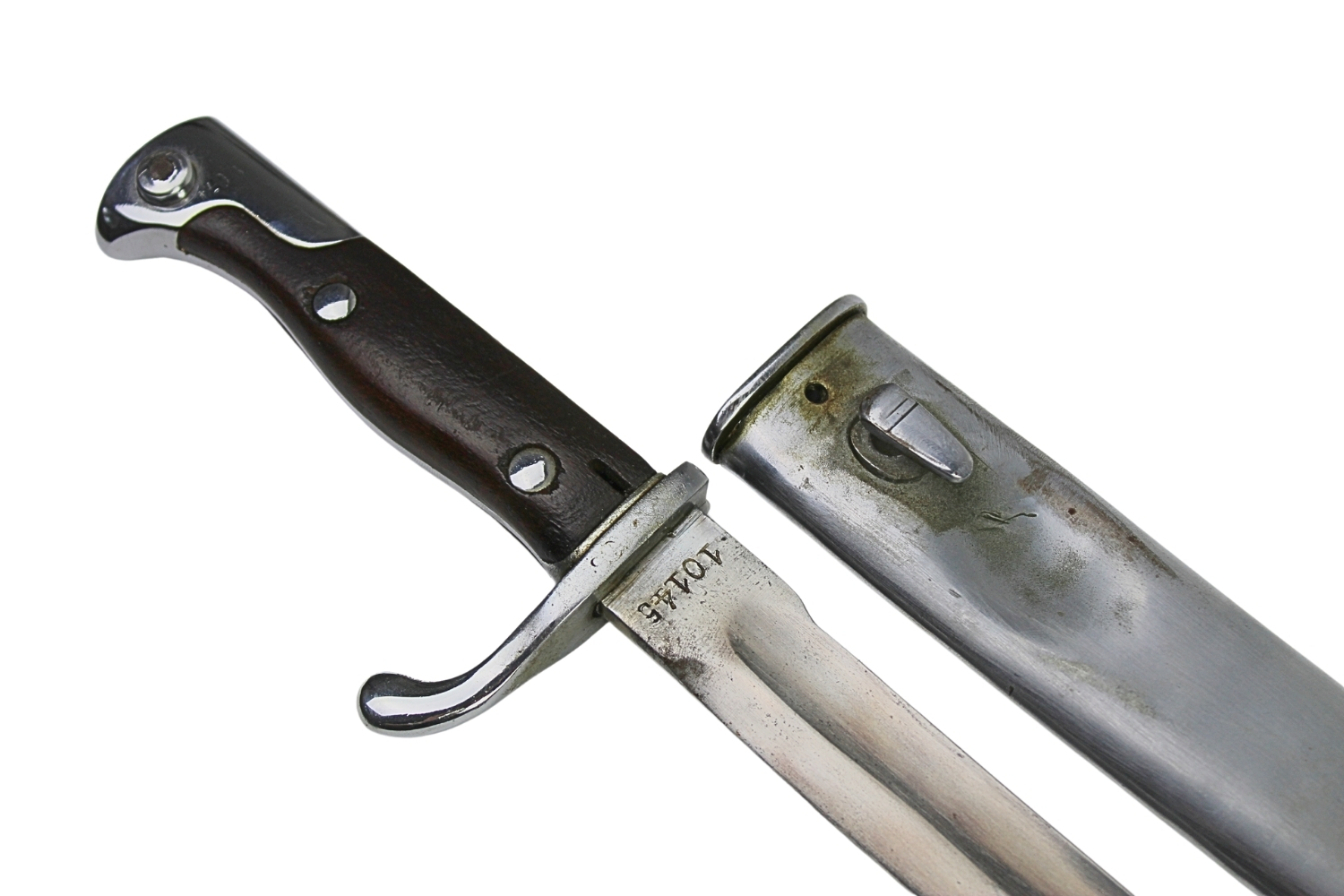 II RP Bagnet wz.98/05 „Liść” z polskim oznaczeniem wzoru 