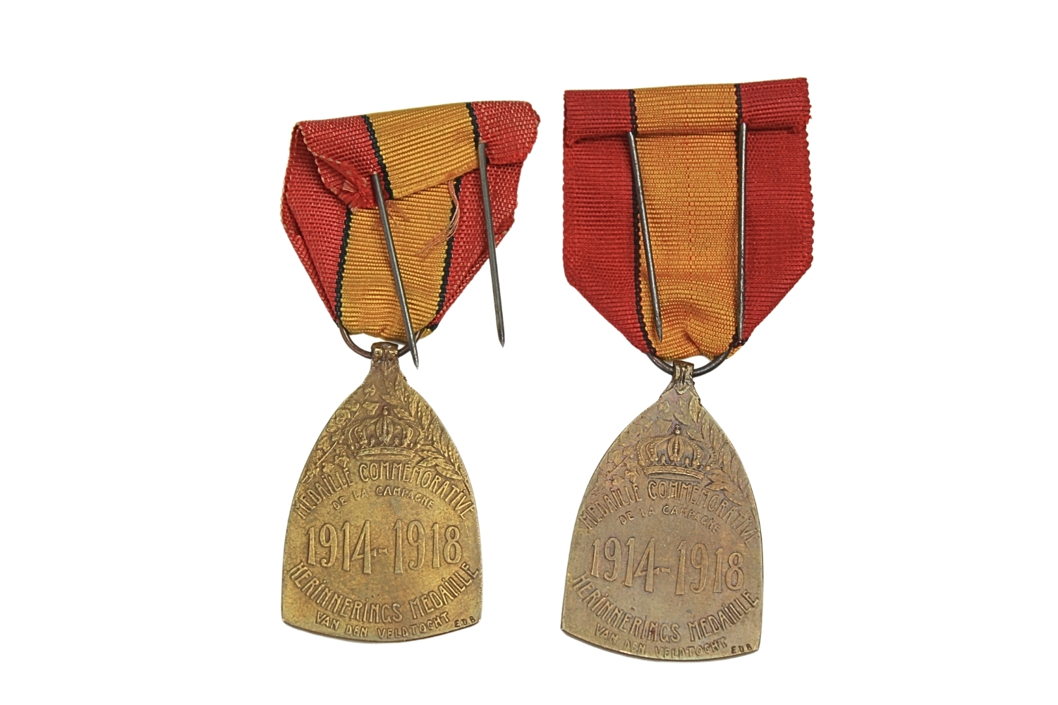 Medale za wojnę 1914-1918 Belgia