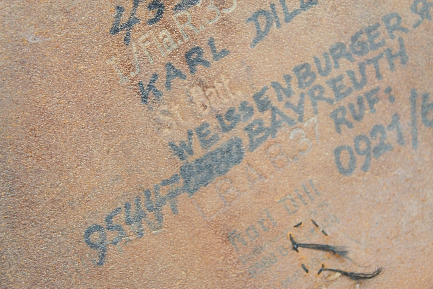 RAPORTÓWKA-MAPNIK MELDENKARTENTASCHE M35 oznaczenia pułkowe