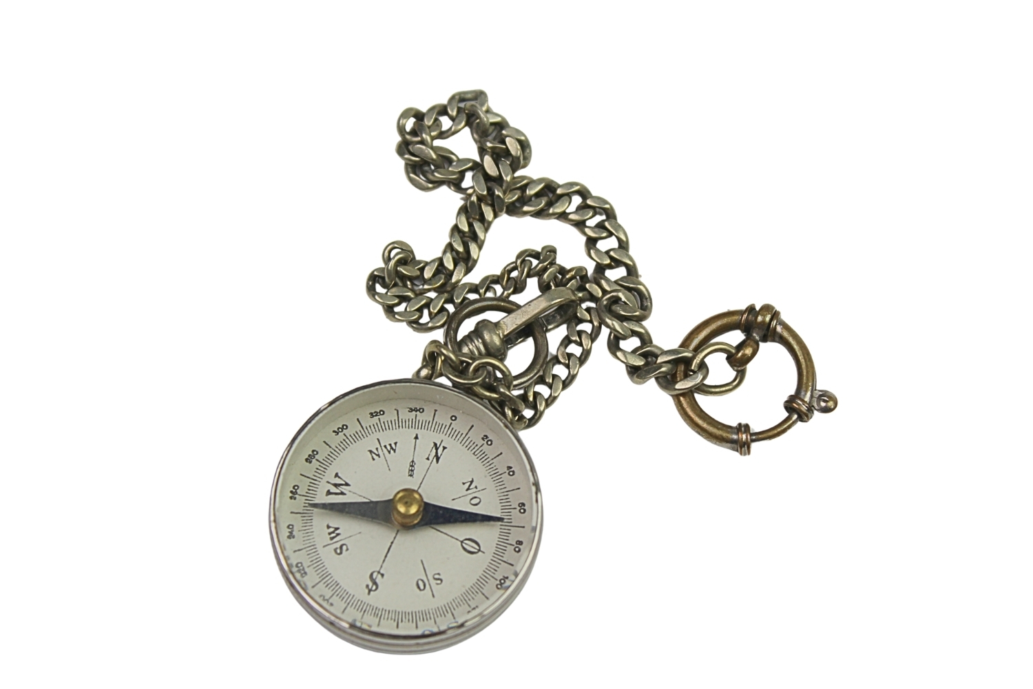 KOMPAS KIESZONKOWY Z ŁAŃCUSZKIEM
