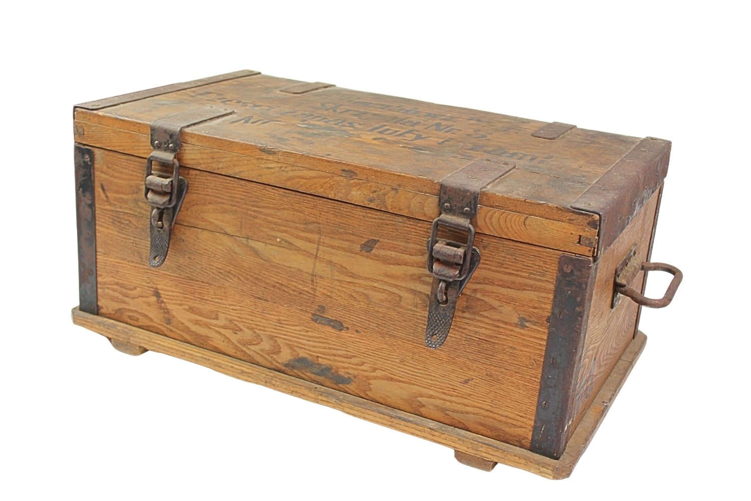 II RP Skrzynia Haubica 100mm wz.14/19 P. Części zapasowe lufy i zamka 1938