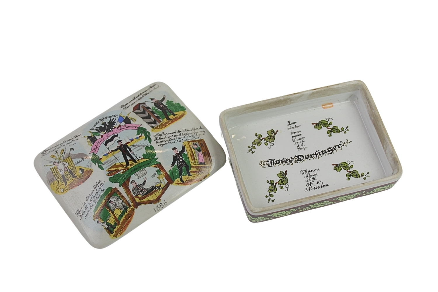 Puzderko pamiątkowe niemcy 1886