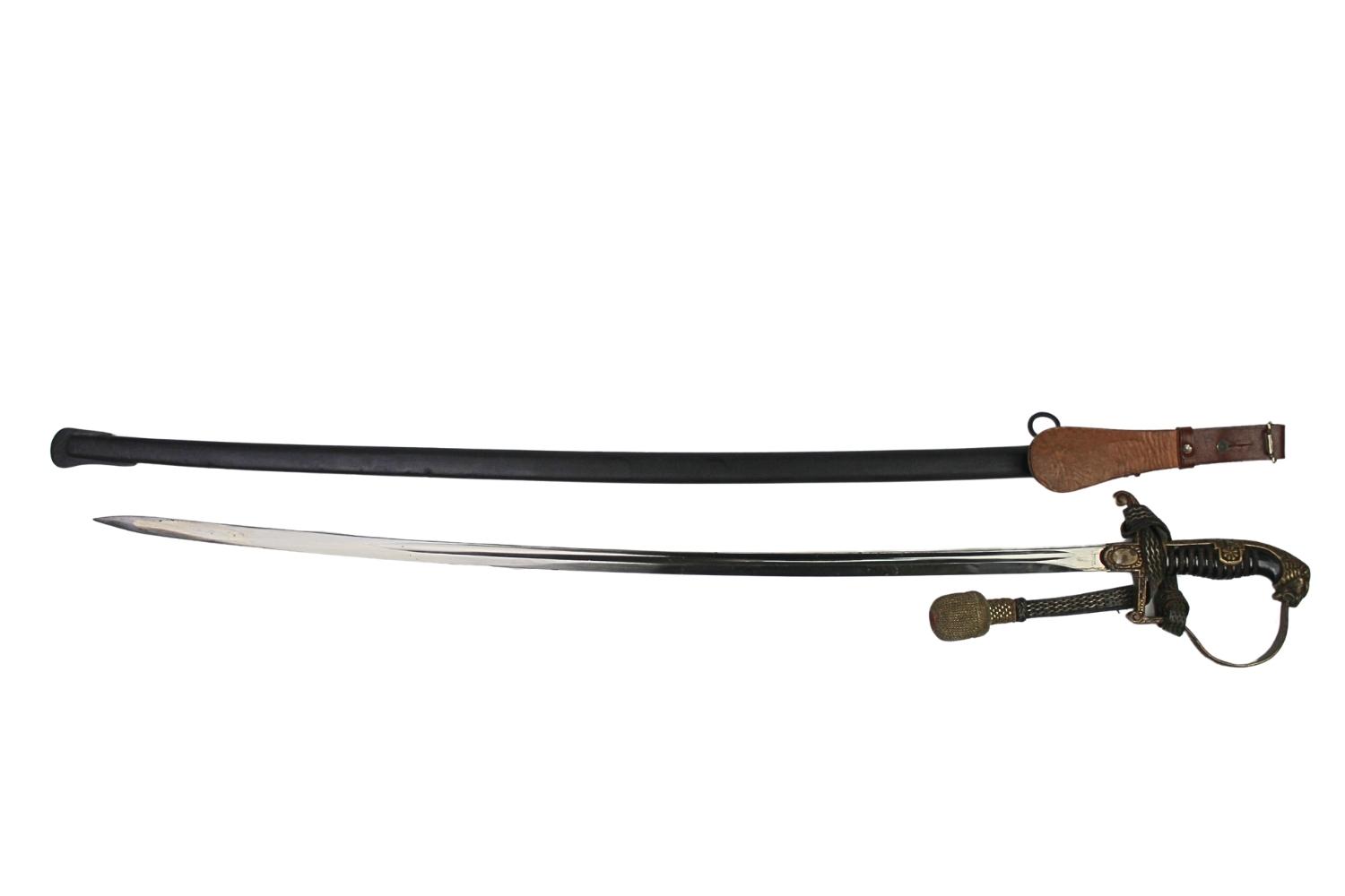 SZABLA OFICERA WEHRMACHTU E. PACK & SOHNE SOLINGEN Z TEMBLAKIEM