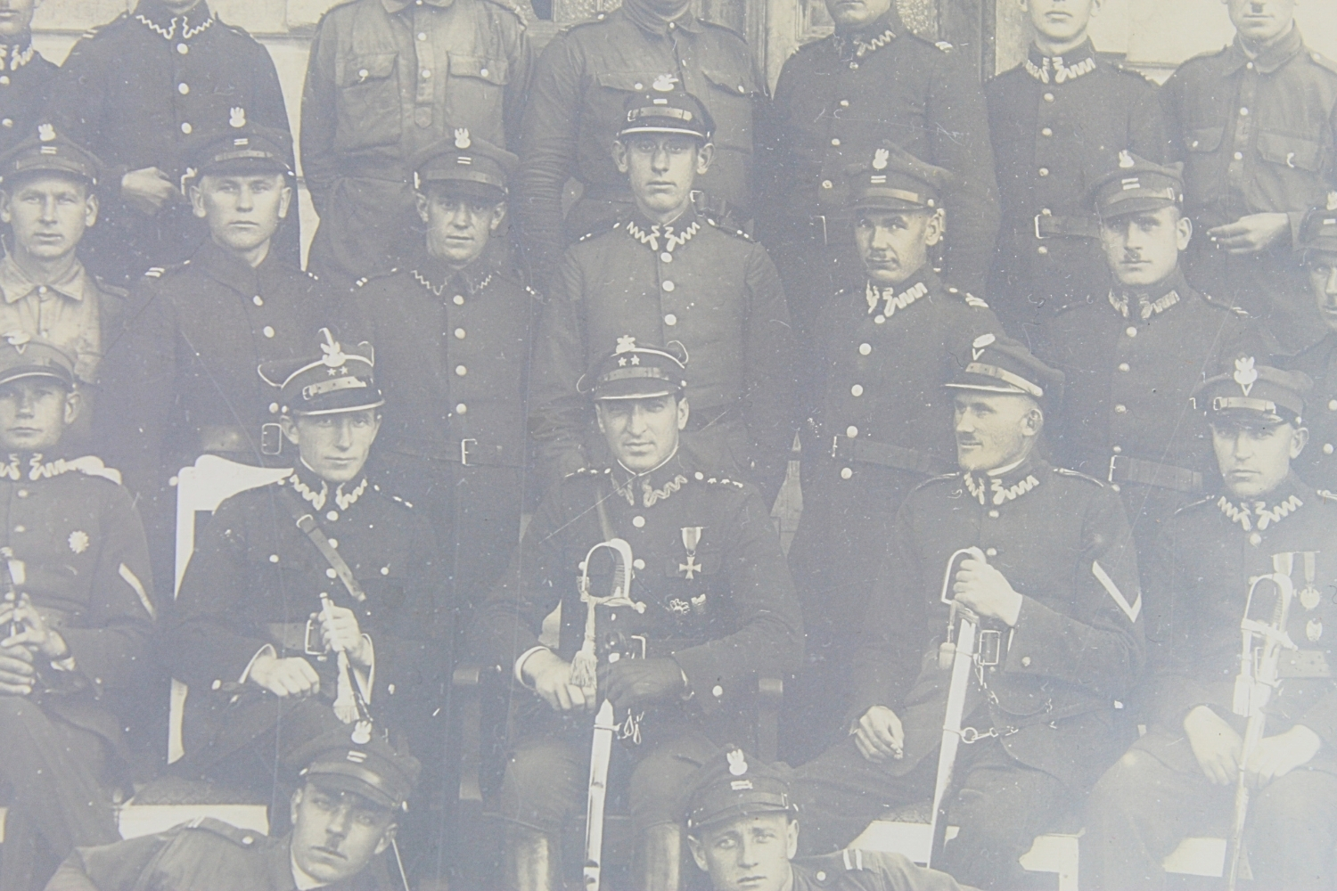 II RP 1 B. Strzelców Podoficerowie Rezerwy III turnusu MG 08/15