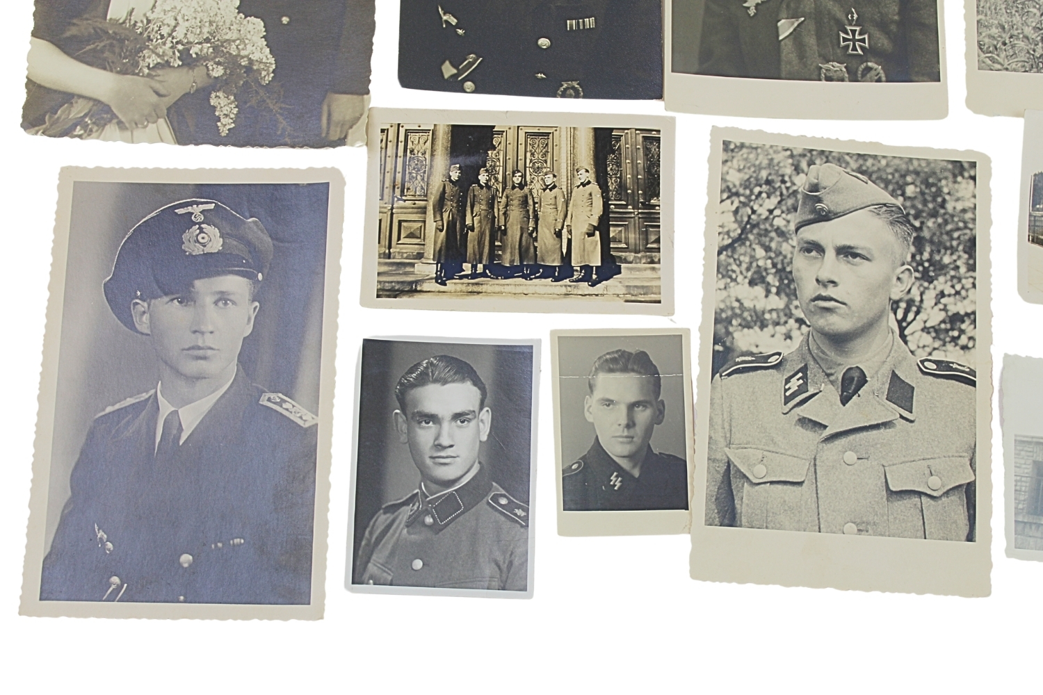 Zestaw rodzinny niemcy SS, Kriegsmarine, Luftwaffe 1939-1945 