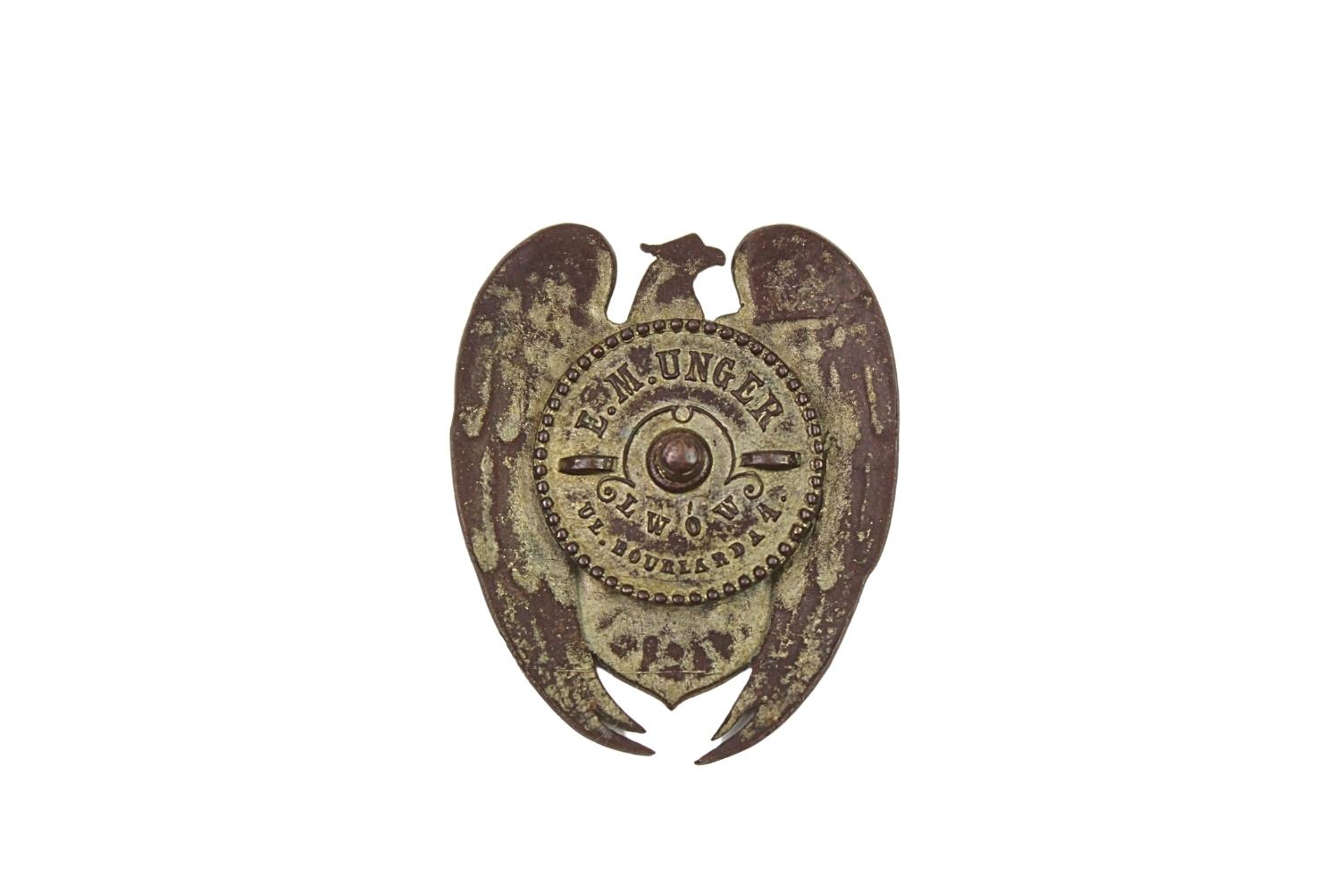 II RP Odznaka 51 Pułk Piechoty E.M. Unger Lwów