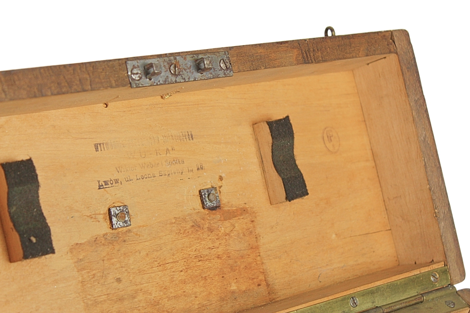 II RP Skrzynia na teodolit WP Kartografia "Wuka" Lwów F1