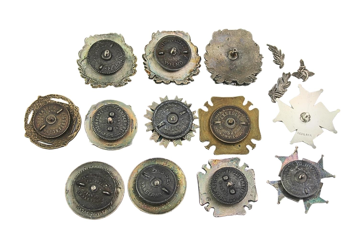 Zestaw kopii odznak II RP Pułki Podhalańskie 