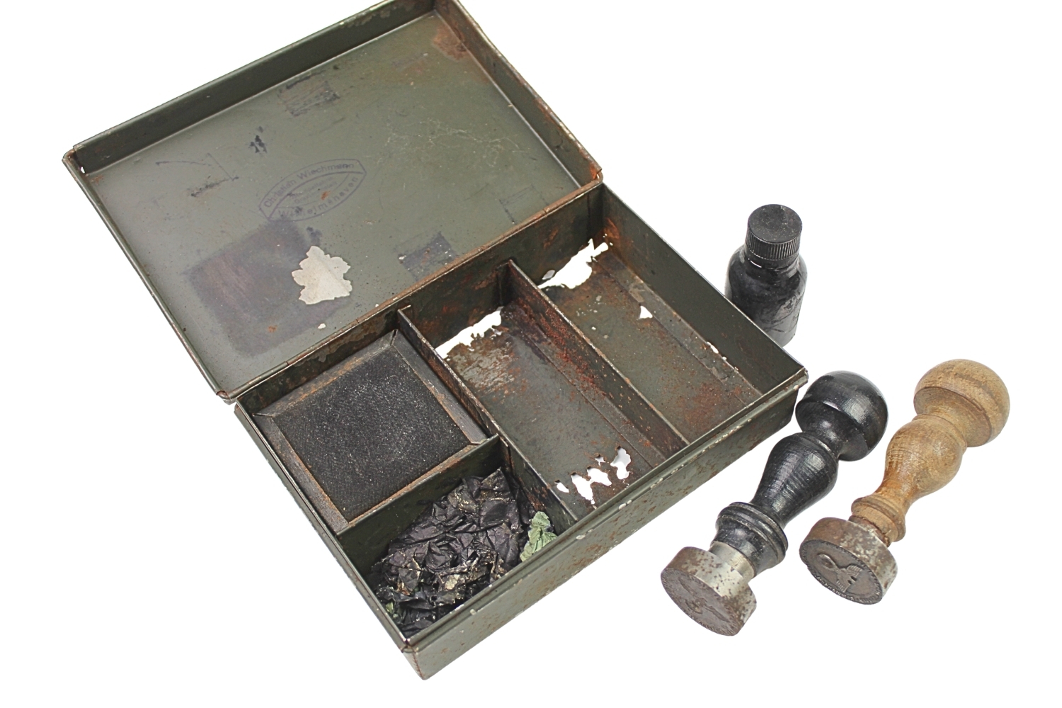 NIEMCY ZESTAW KANCELARYJNY PIECZĄTEK KRIEGSMARINE