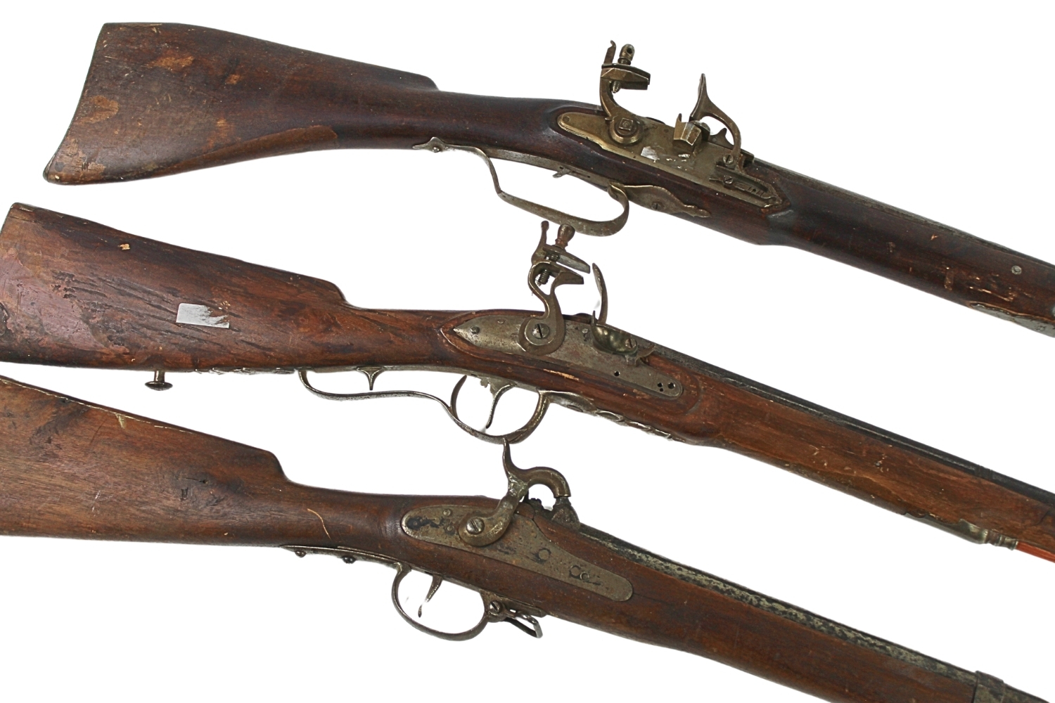 Zestaw karabinów czarnoprochowych 