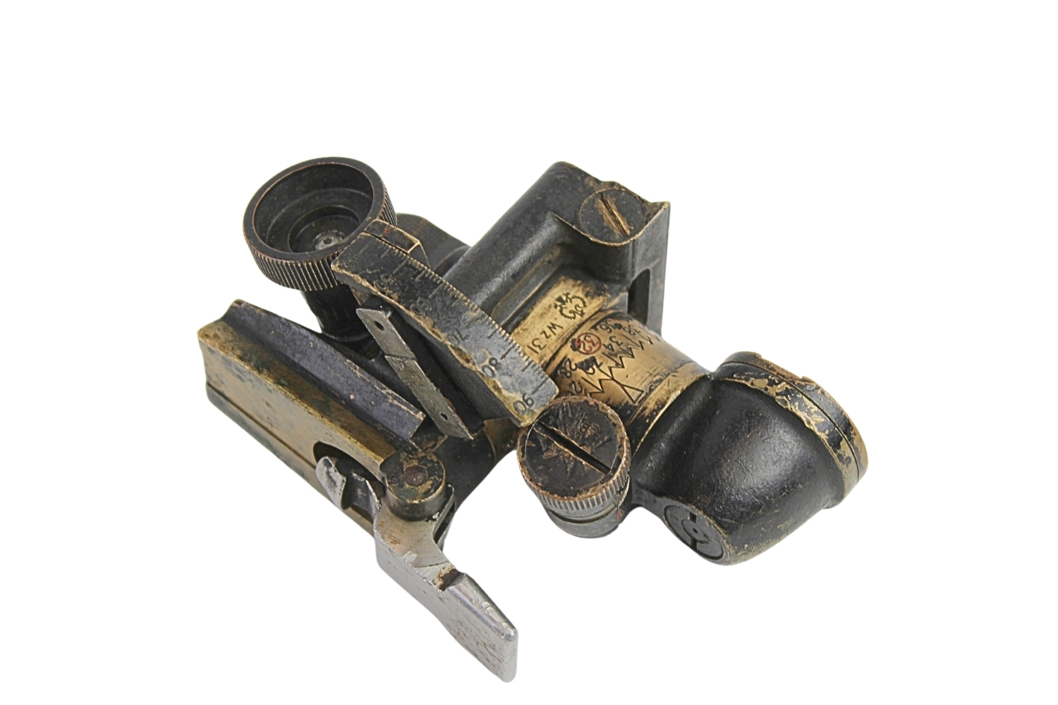 II RP Celownik moździerz Stockes-Brandt wz.31 PWU FS Unikat