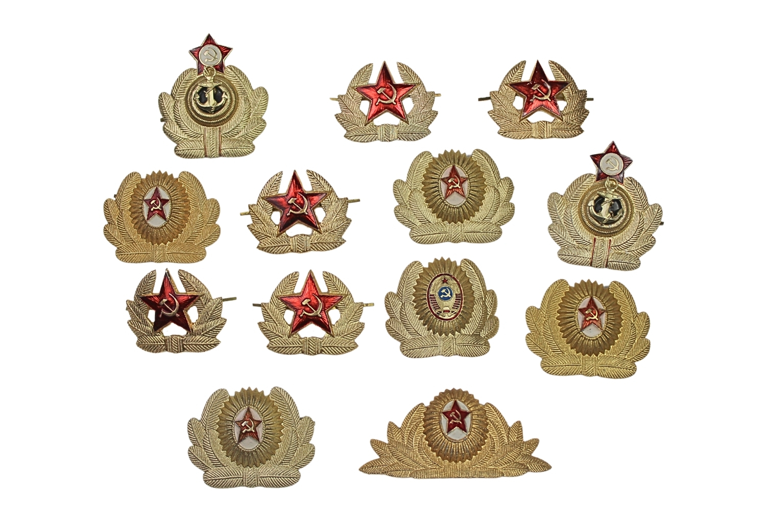 Duży zestaw kokard ZSRR