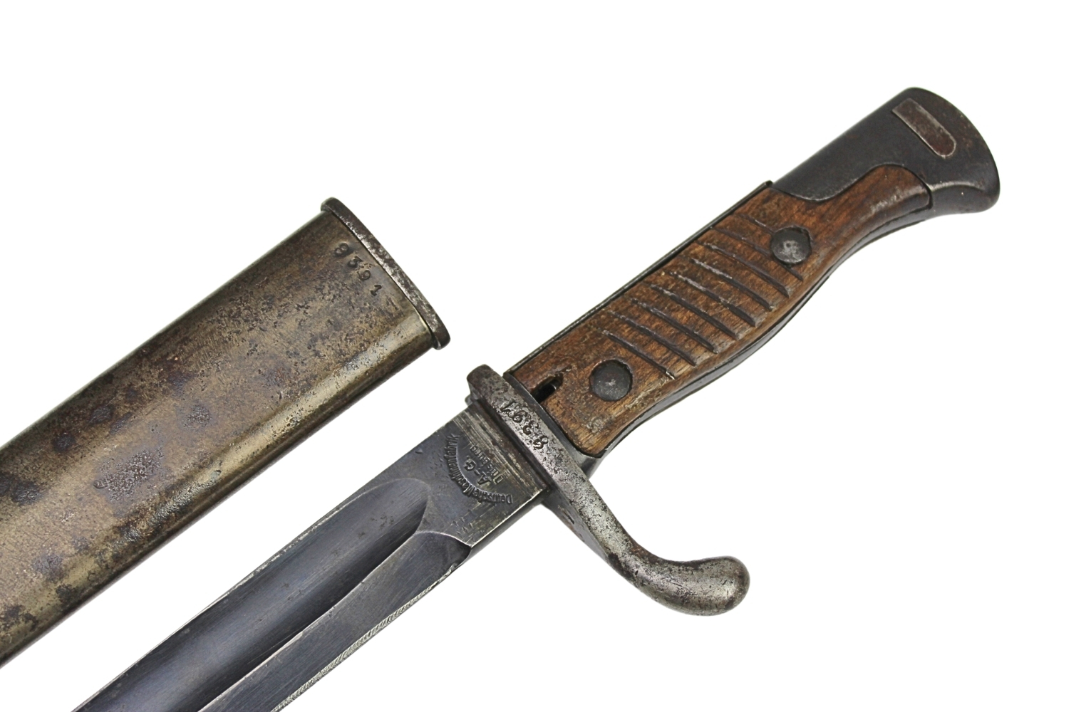 II RP Bagnet wz.98/05 „Liść” z polskim oznaczeniem wzoru