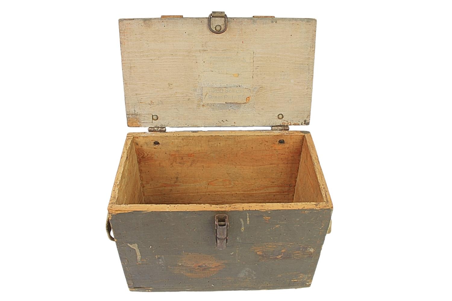 II RP Skrzynka na 1260szt. Amunicji 7,92mm „S”