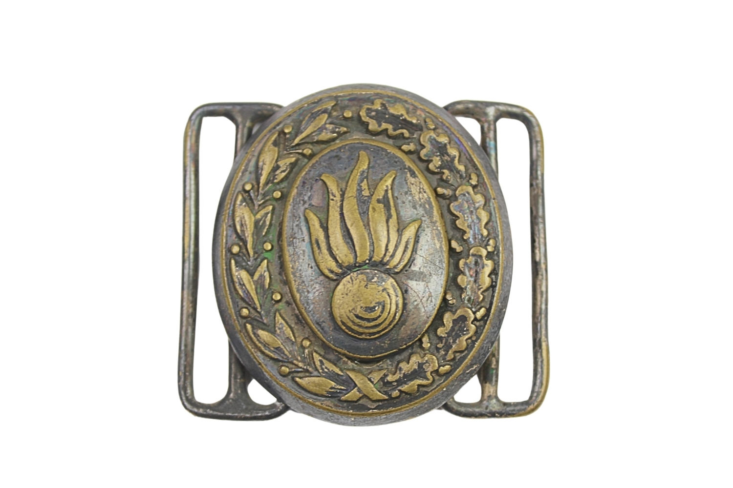 Klamra straży pożarnej PRL 