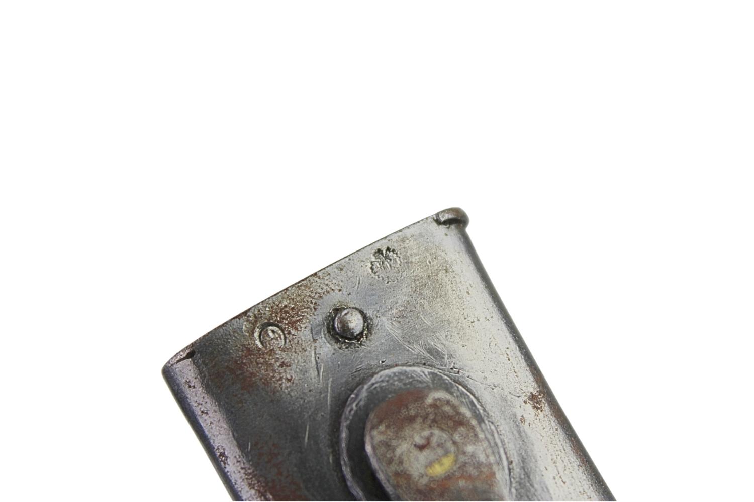 II RP Pochwa do bagnetu F.B. Radom o podwyższonej kontroli „Jotki” z orzełkiem