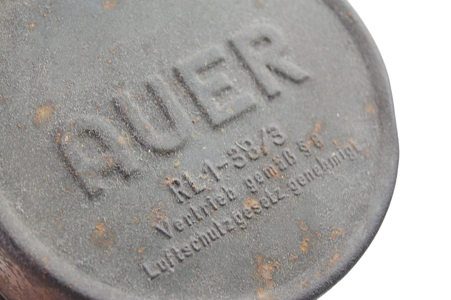 PUSZKA NA MASKĘ P.GAZ. AUER