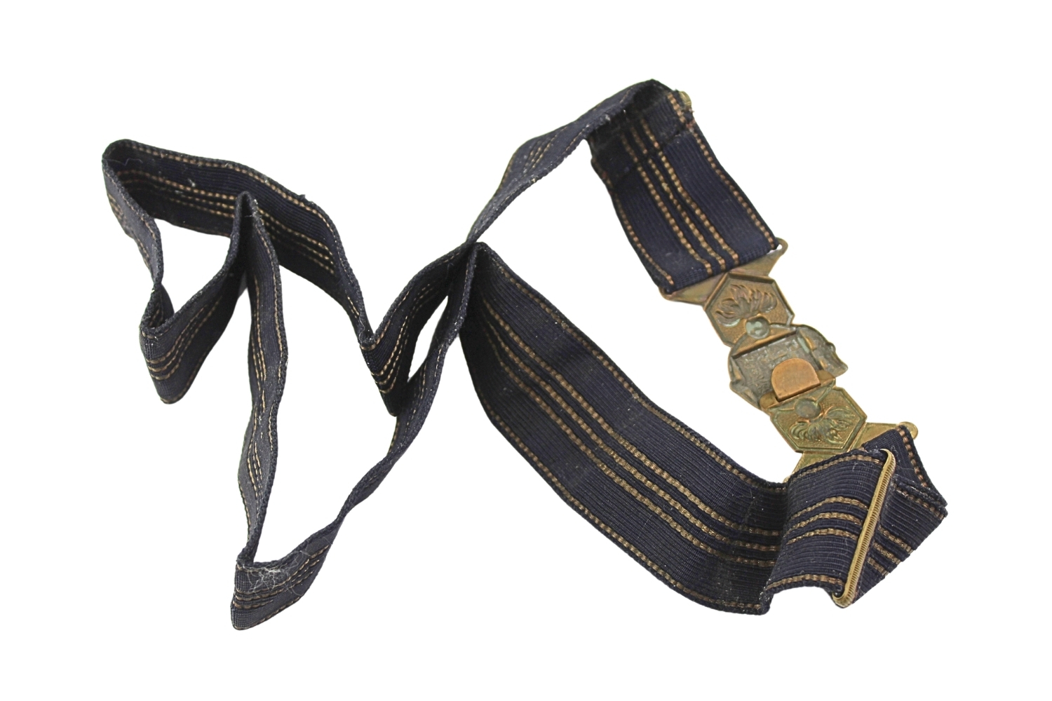 KLAMRA Z PASEM ZWIĄZKU CZECHOSŁOWACKICH STRAŻNIKÓW