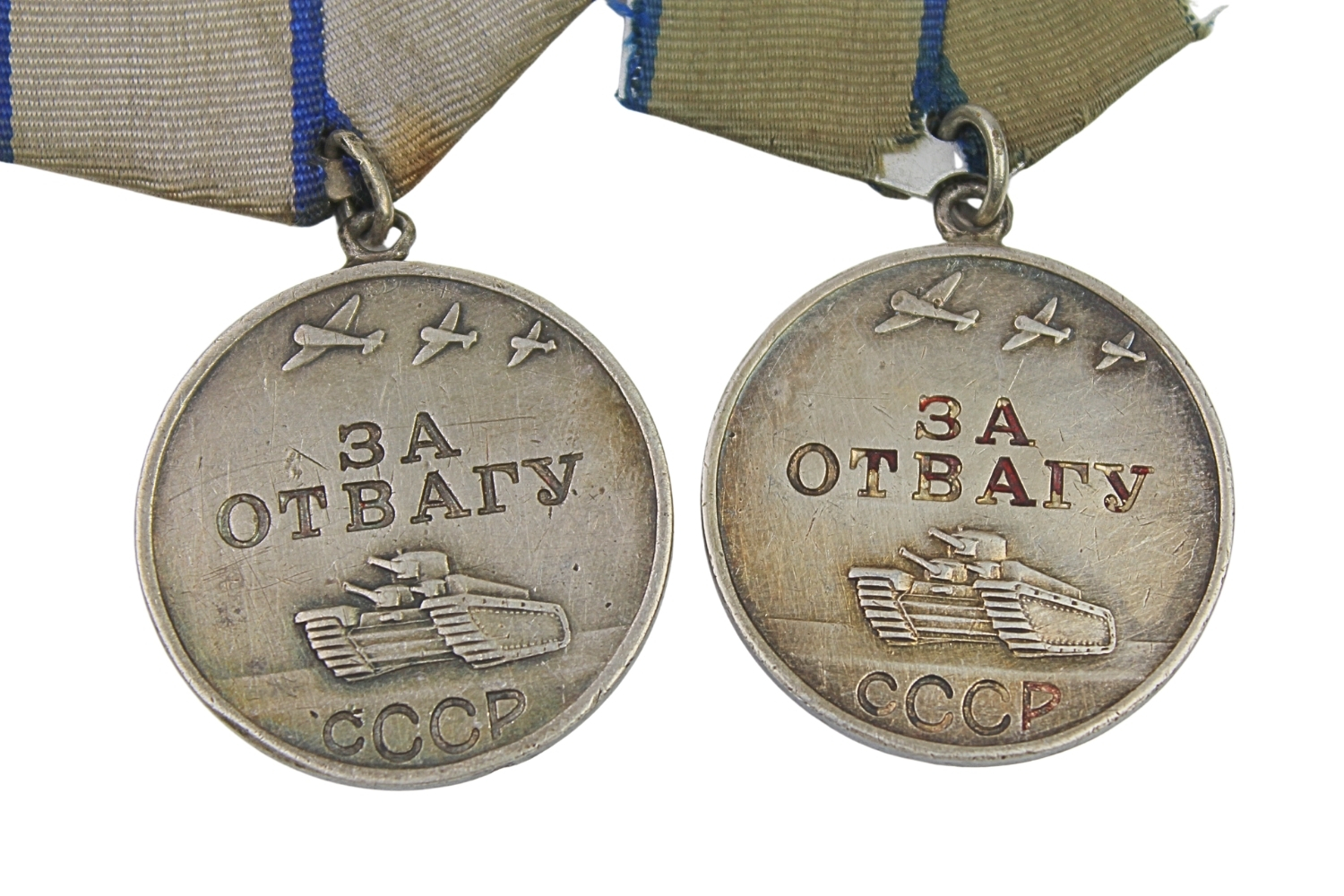 Zestaw Medali za odwagę ZSRR