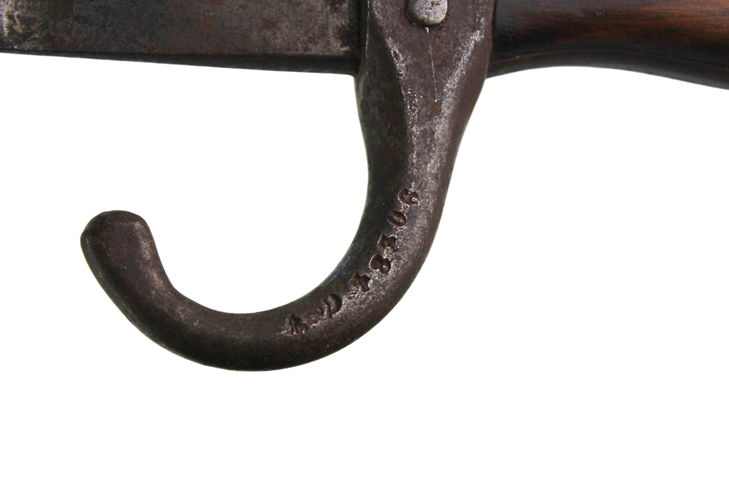 II RP Bagnet Berthier wz.92 z oznaczeniem wzoru