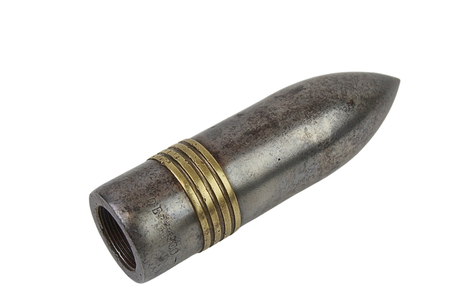 Pocisk Hotchkiss 47mm działko morskie Gdynia 1939 Skorupa Dekoracyjna