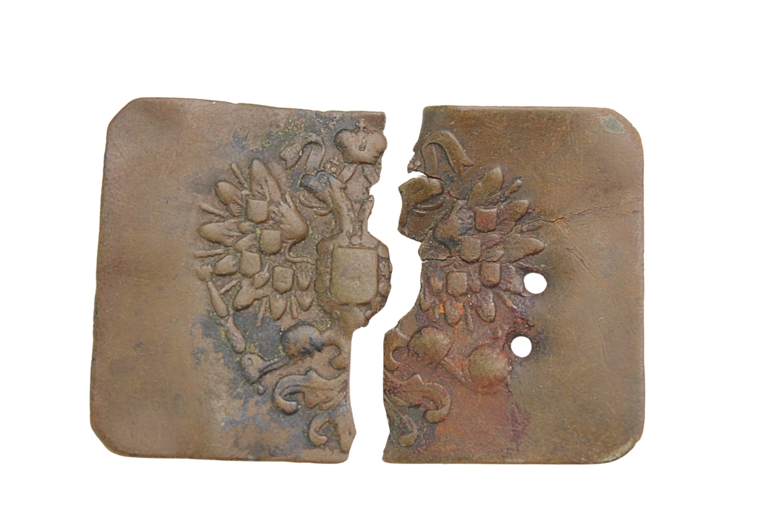 Klamra carska piechoty relikt